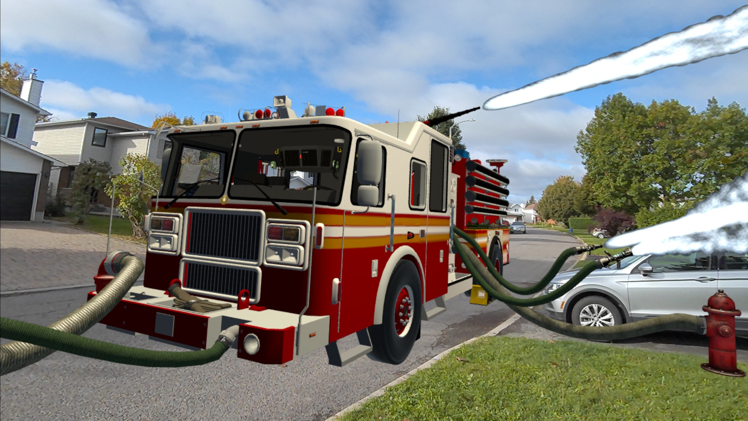 Pumpers now includes a Mixed Reality mode